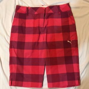 Puma women’s golf shorts